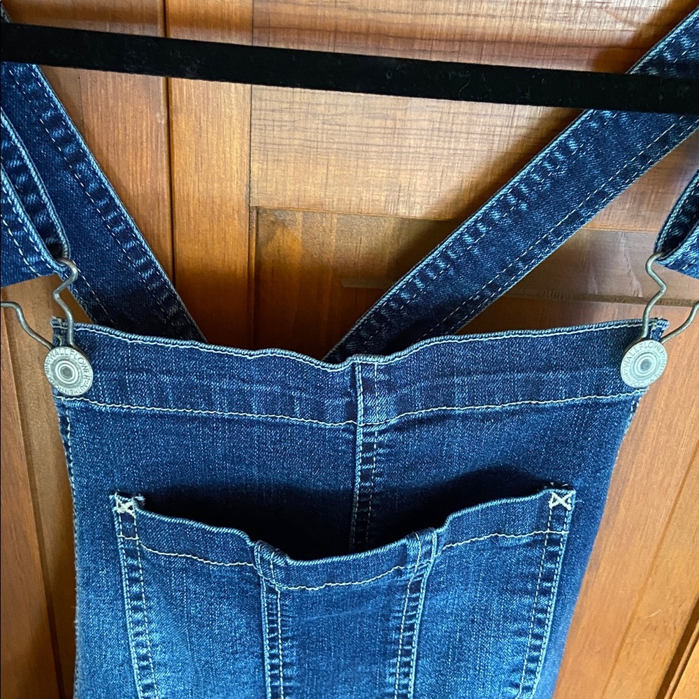 Wallflower Blue Denim Women Jeans Overalls Size Medium - Picture 14 of 16